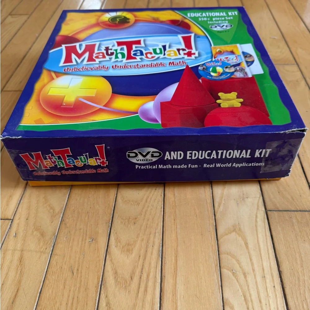 Mathtacular Kids Math Manipulative Kit - Educational Math Toy Set - Picture 5 of 8